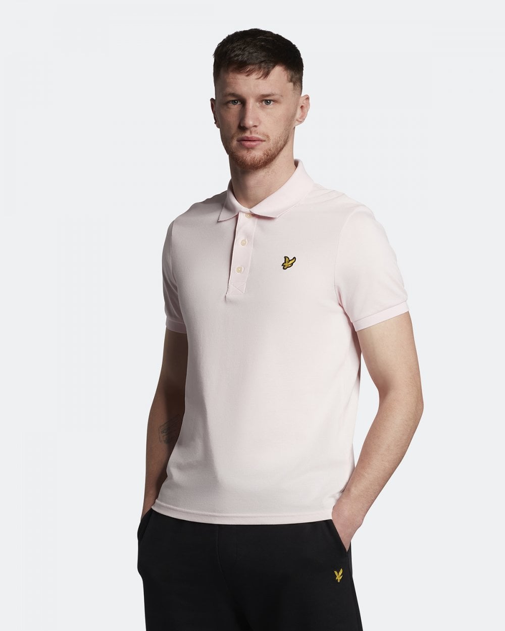Lyle & Scott Plain Mens Polo Shirt SP400VOG