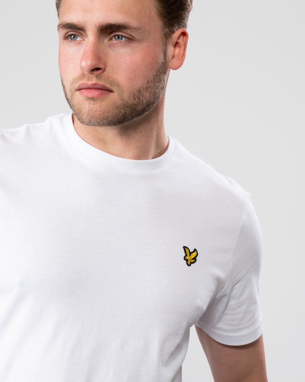 Lyle & Scott Plain Mens T-Shirt TS400VOG - 626 White