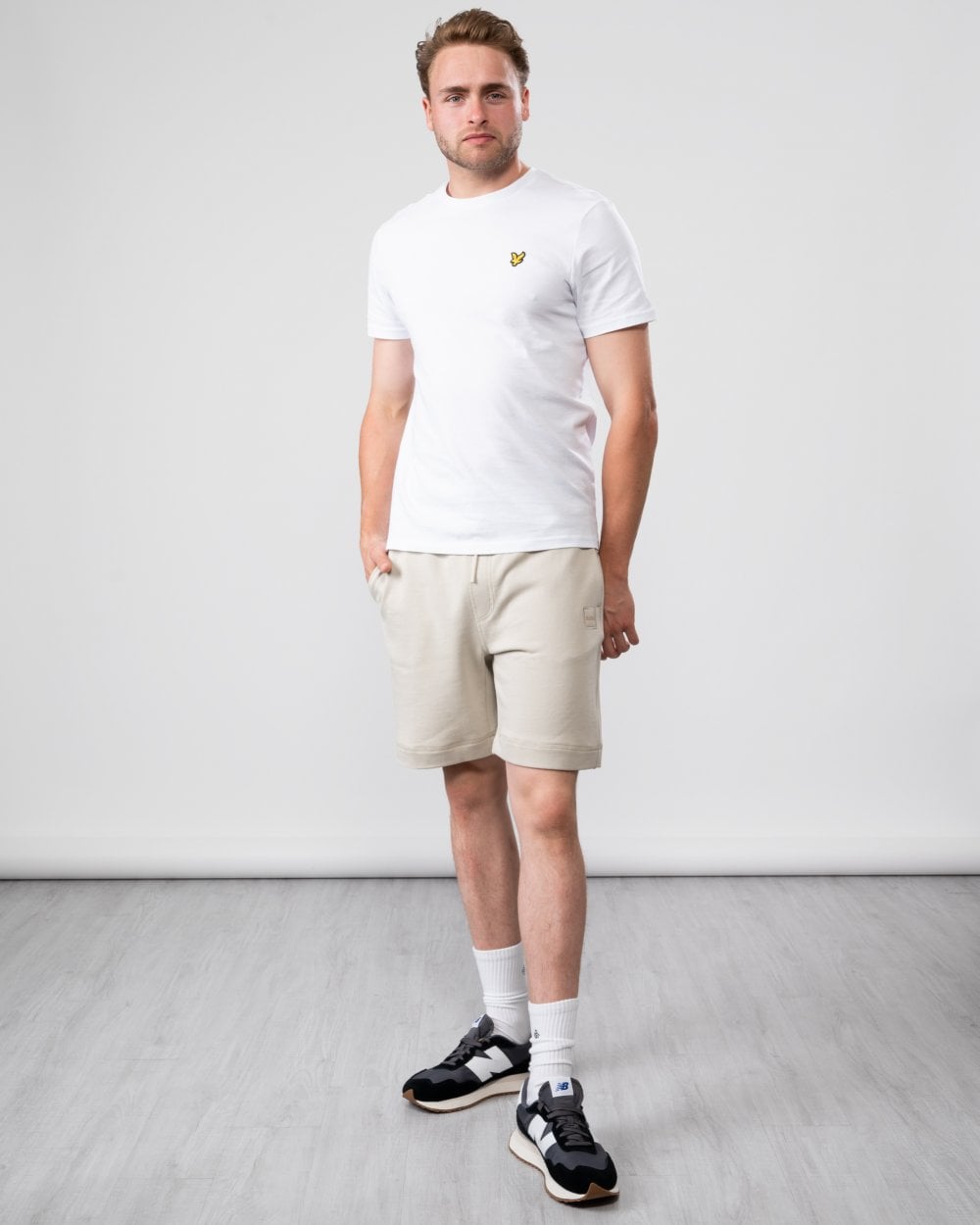 Lyle & Scott Plain Mens T-Shirt TS400VOG - 626 White