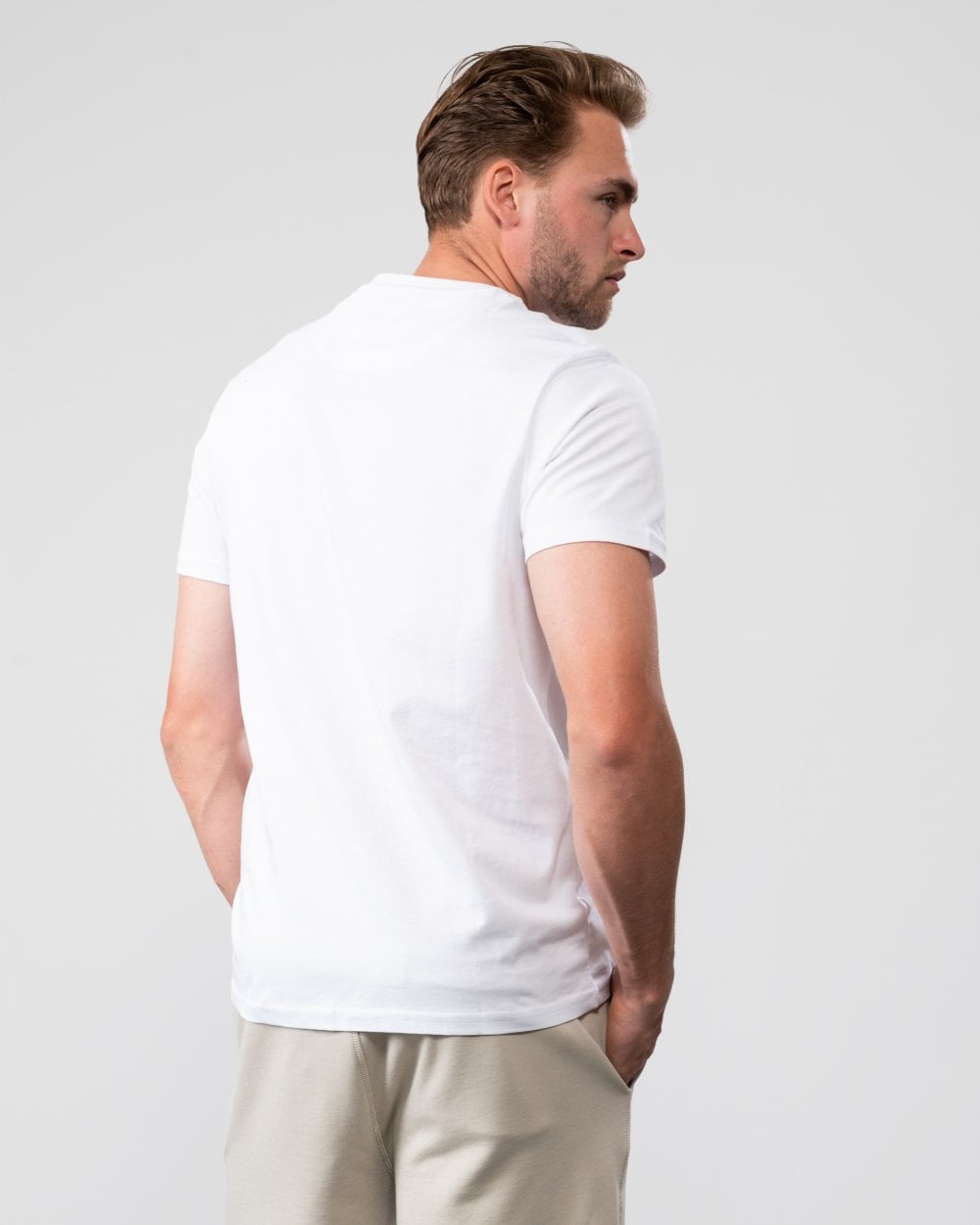 Lyle & Scott Plain Mens T-Shirt TS400VOG - 626 White