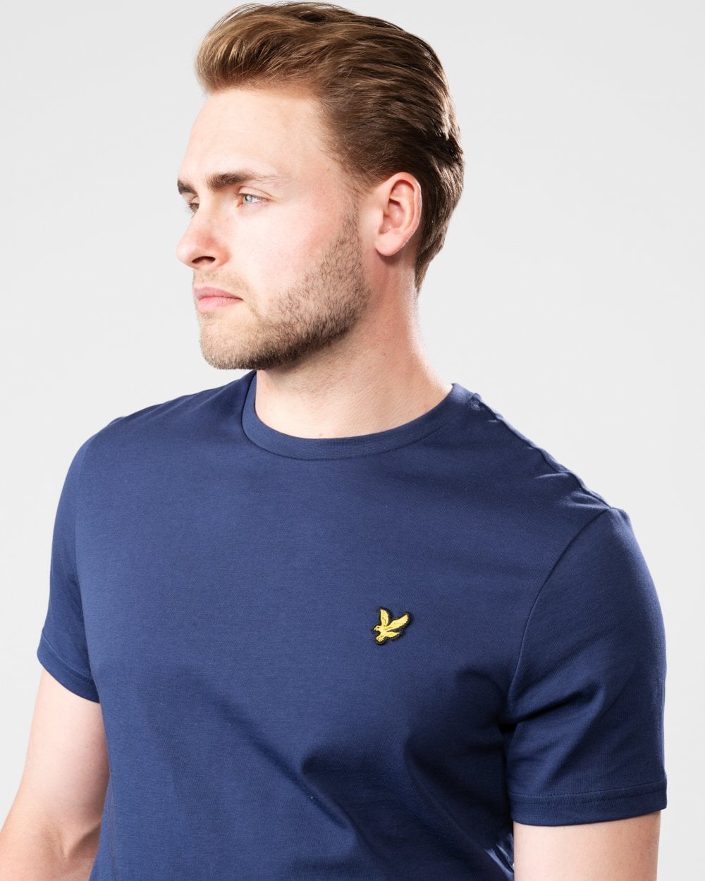 Lyle & Scott Plain Mens T-Shirt TS400VOG - Z99 Navy