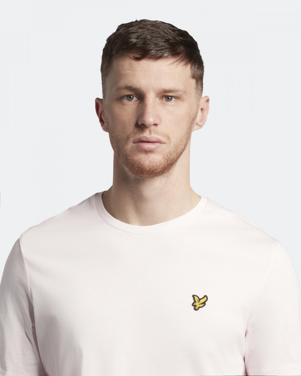 Lyle & Scott Plain Mens T-Shirt TS400VOG - W488 Light Pink