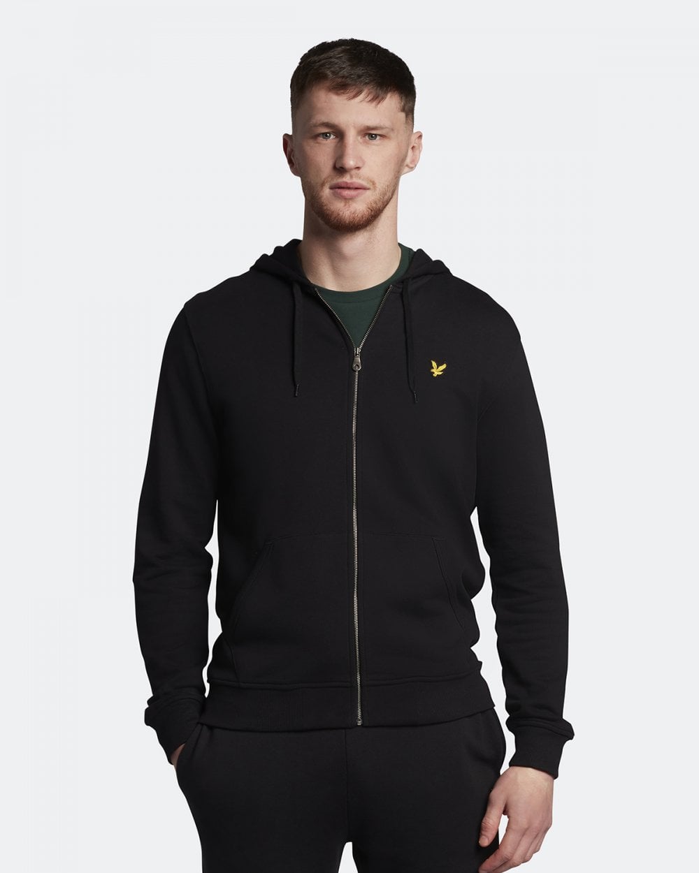 Lyle & Scott Zip Through Mens Hoodie ML420VOG