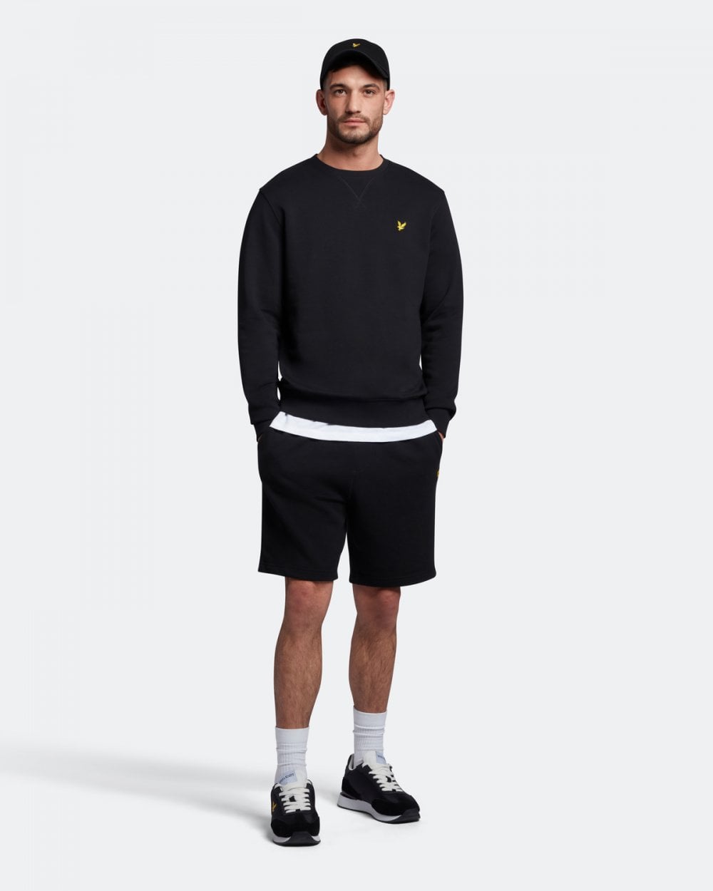 Lyle & Scott Mens Sweatshirt ML424VOG - Z865 Jet Black