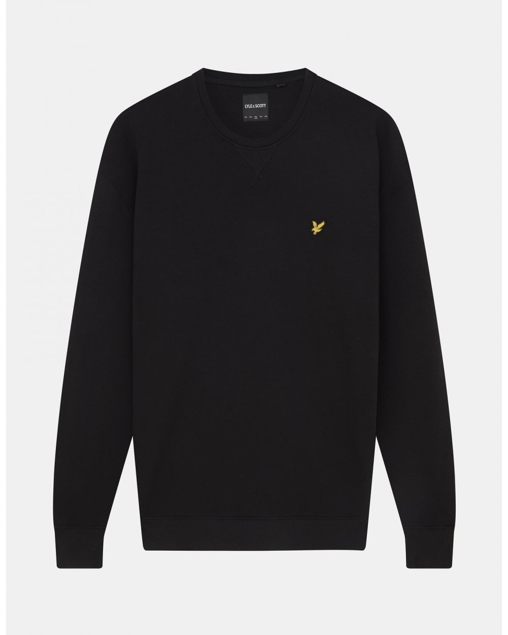 Lyle & Scott Mens Sweatshirt ML424VOG - Z865 Jet Black