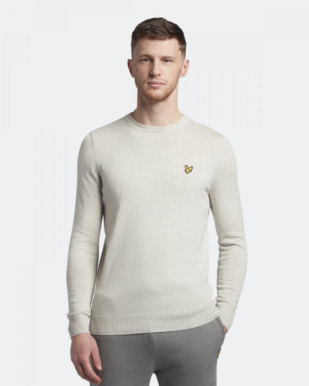 Lyle & Scott Cotton Merino Mens Crew Jumper