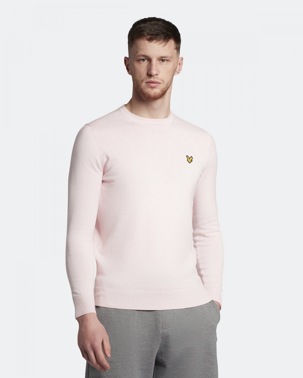 Lyle & Scott Cotton Merino Mens Crew Jumper