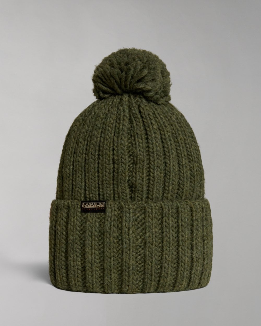 Napapijri Semiury 5 Bobble Hat - Green Depths GE4
