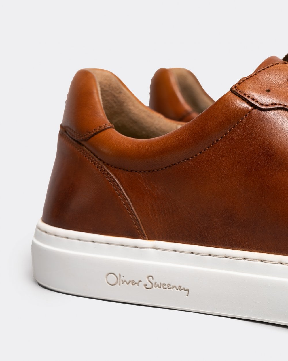 Oliver Sweeney Edwalton Hand Antiqued Leather Mens Trainers