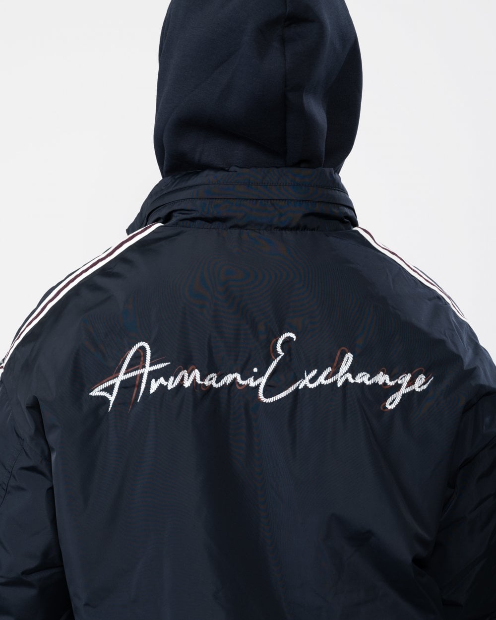 Armani Exchange Mens Signature Bomber
