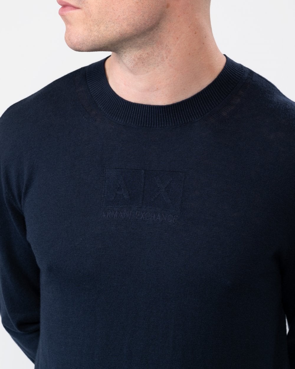 Armani Exchange Mens A|X Logo Jumper