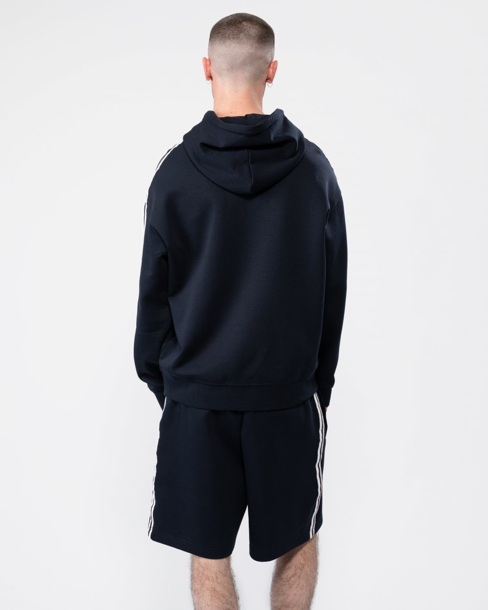 Armani Exchange Mens Signature Hoodie