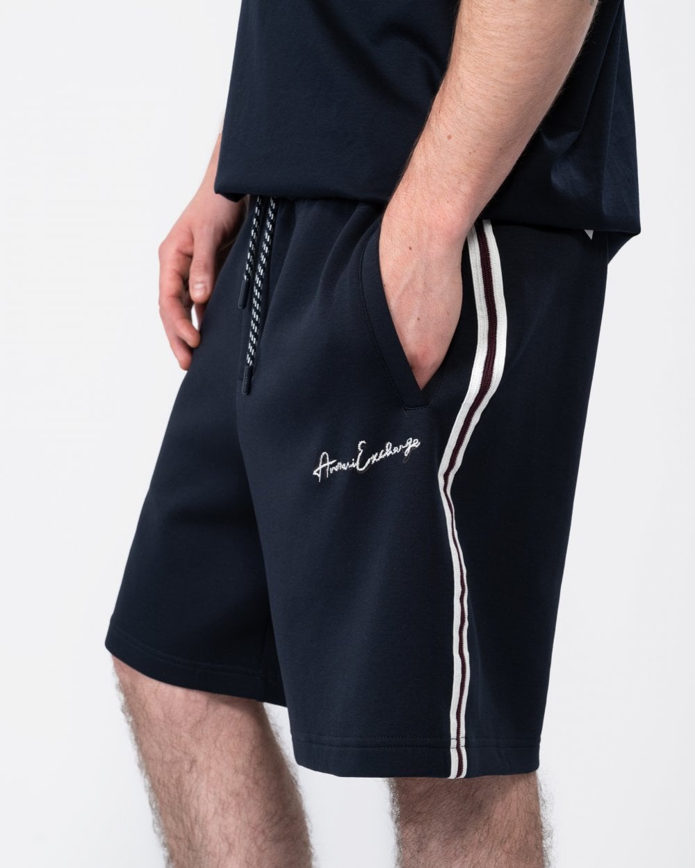 Armani Exchange Mens Signature Shorts