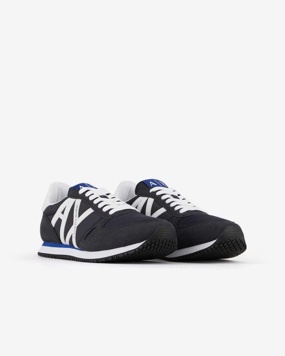 Armani Exchange Mens AX Logo Retro Runner