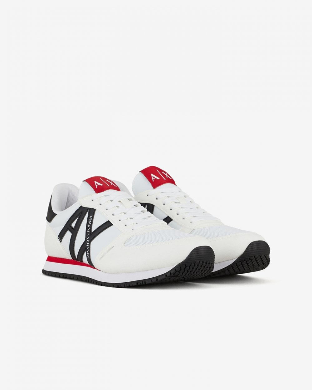 Armani Exchange Mens AX Logo Retro Runner