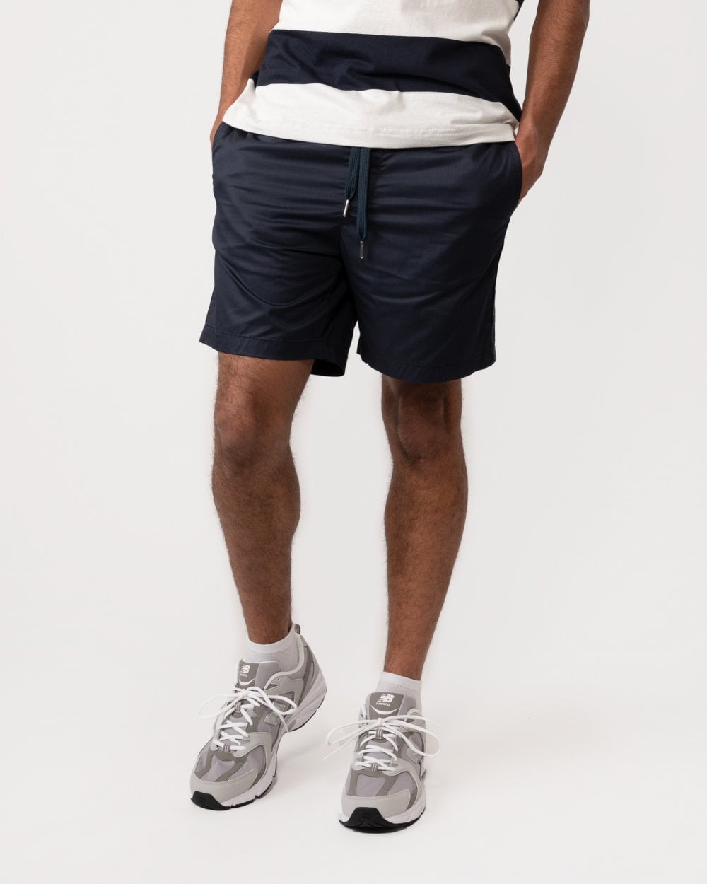 Armani Exchange Mens Drawstring Track Shorts