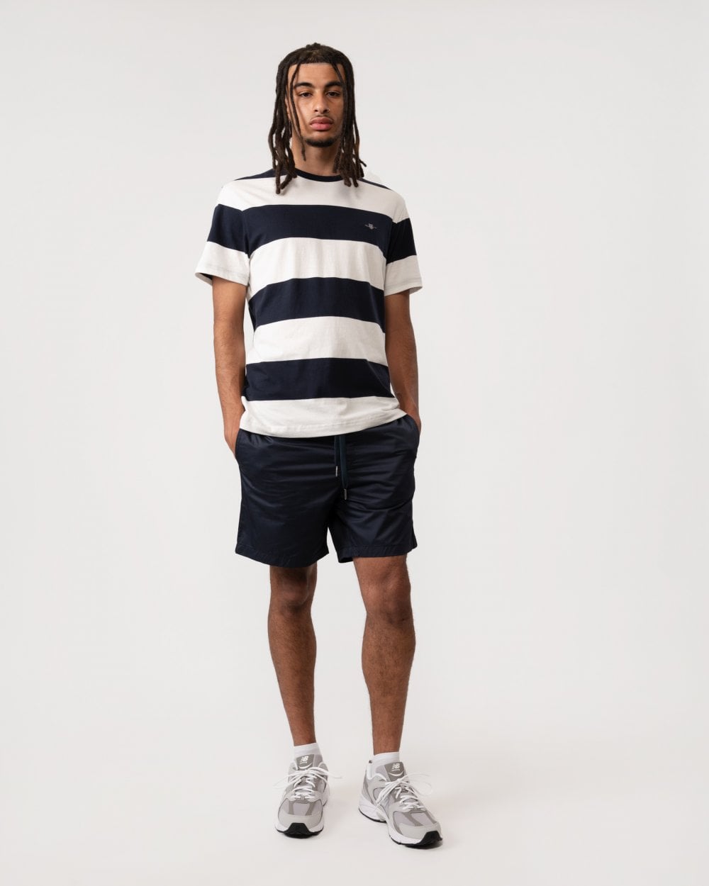 Armani Exchange Mens Drawstring Track Shorts