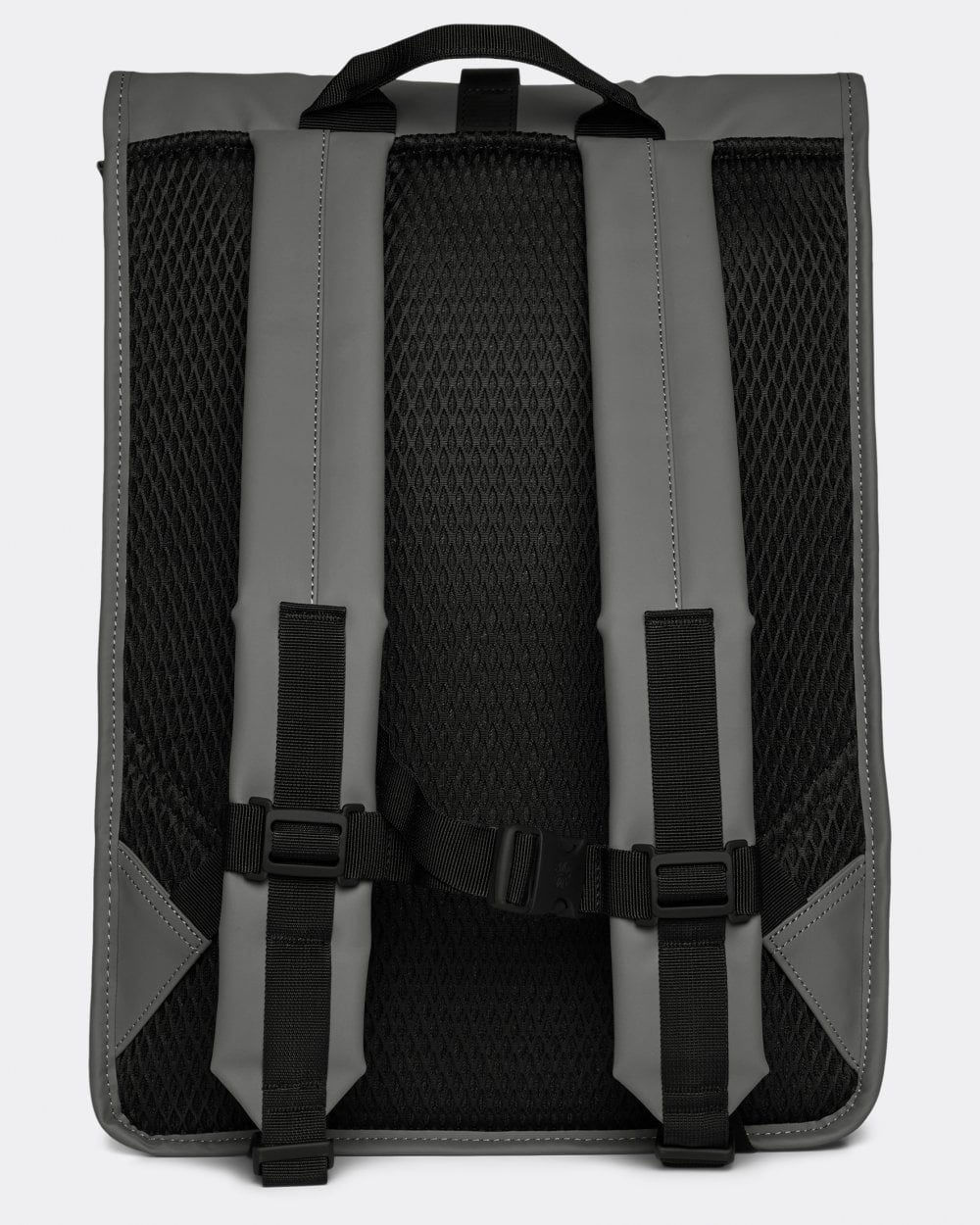 Rains Unisex Rolltop Rucksack - 13 Grey