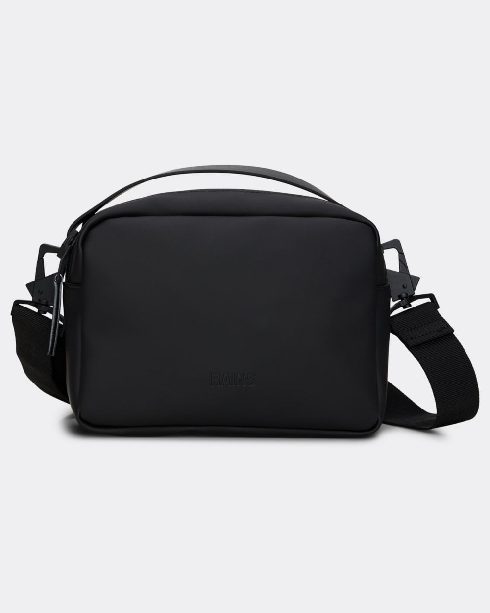 Rains Unisex Box Bag - 01 Black