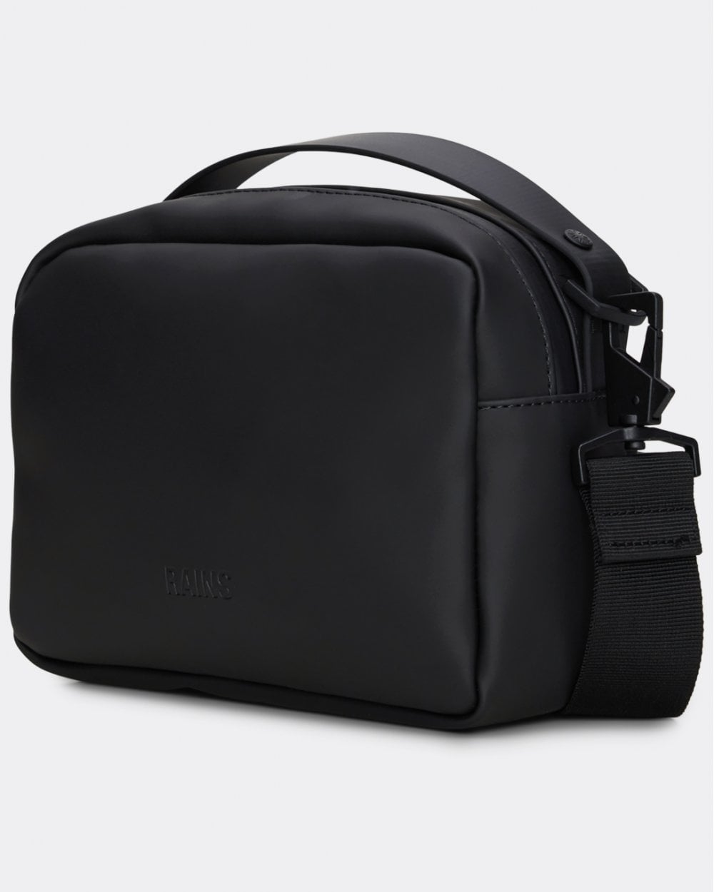 Rains Unisex Box Bag - 01 Black