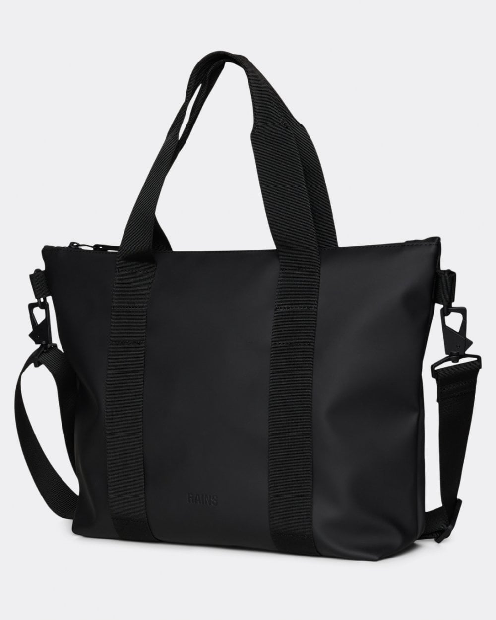 Rains Unisex Tote Bag Micro - 01 Black