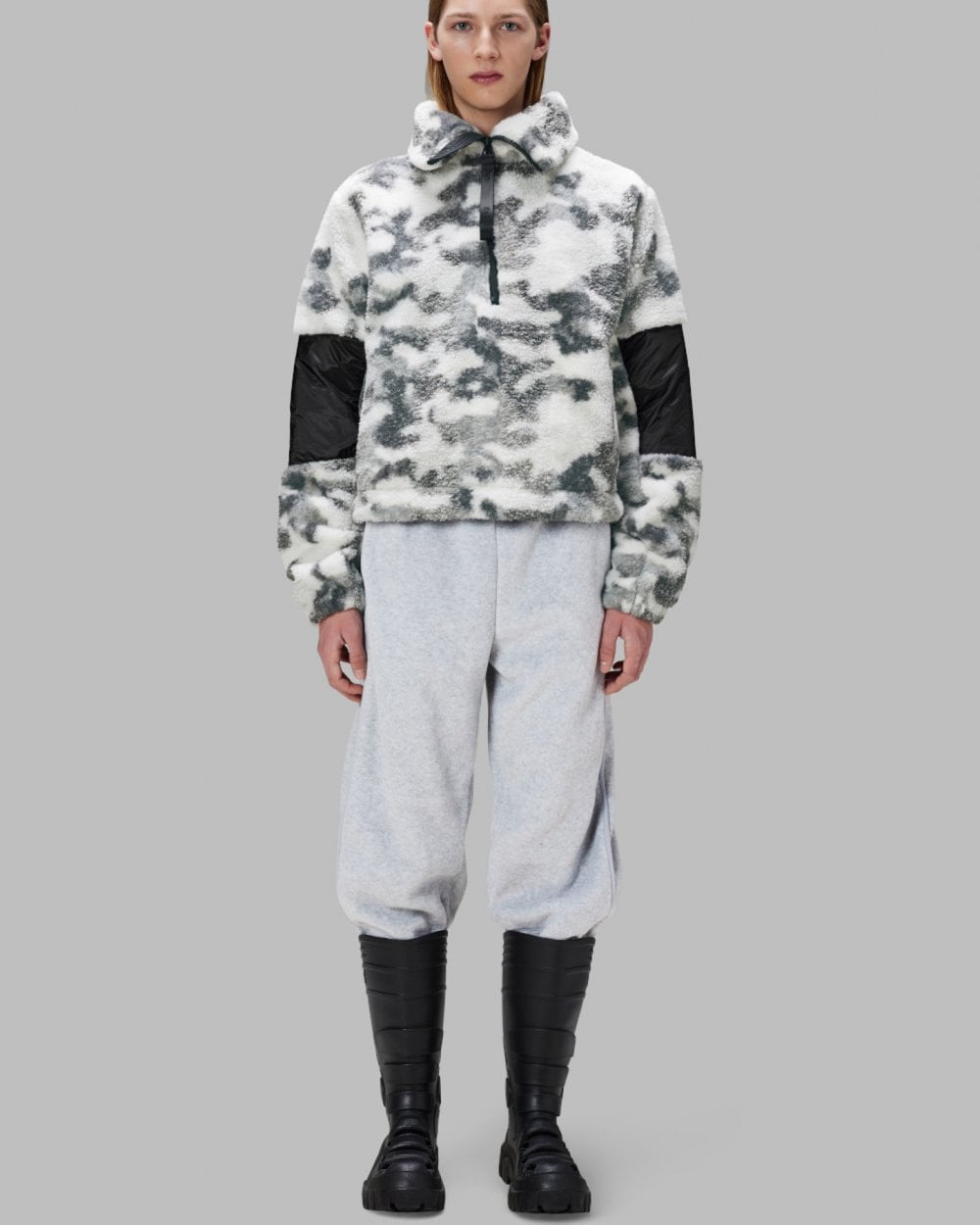 Rains W Kofu Unisex Fleece Pullover