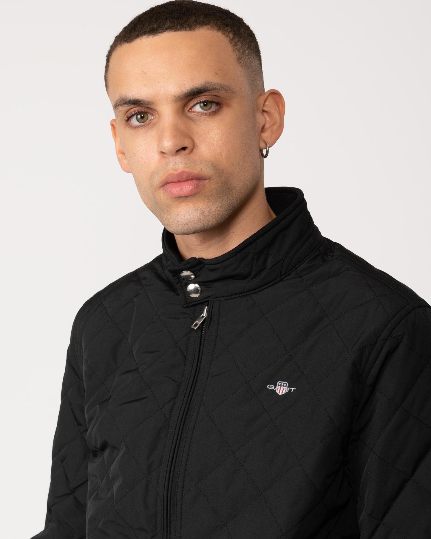 GANT Mens Quilted Windcheater Jacket - 5 Black