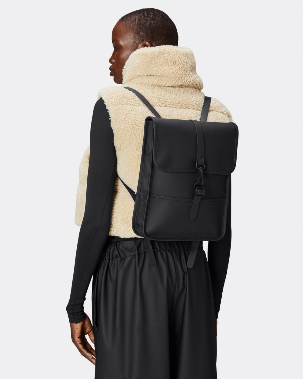 Rains Unisex Backpack Micro - 01 Black