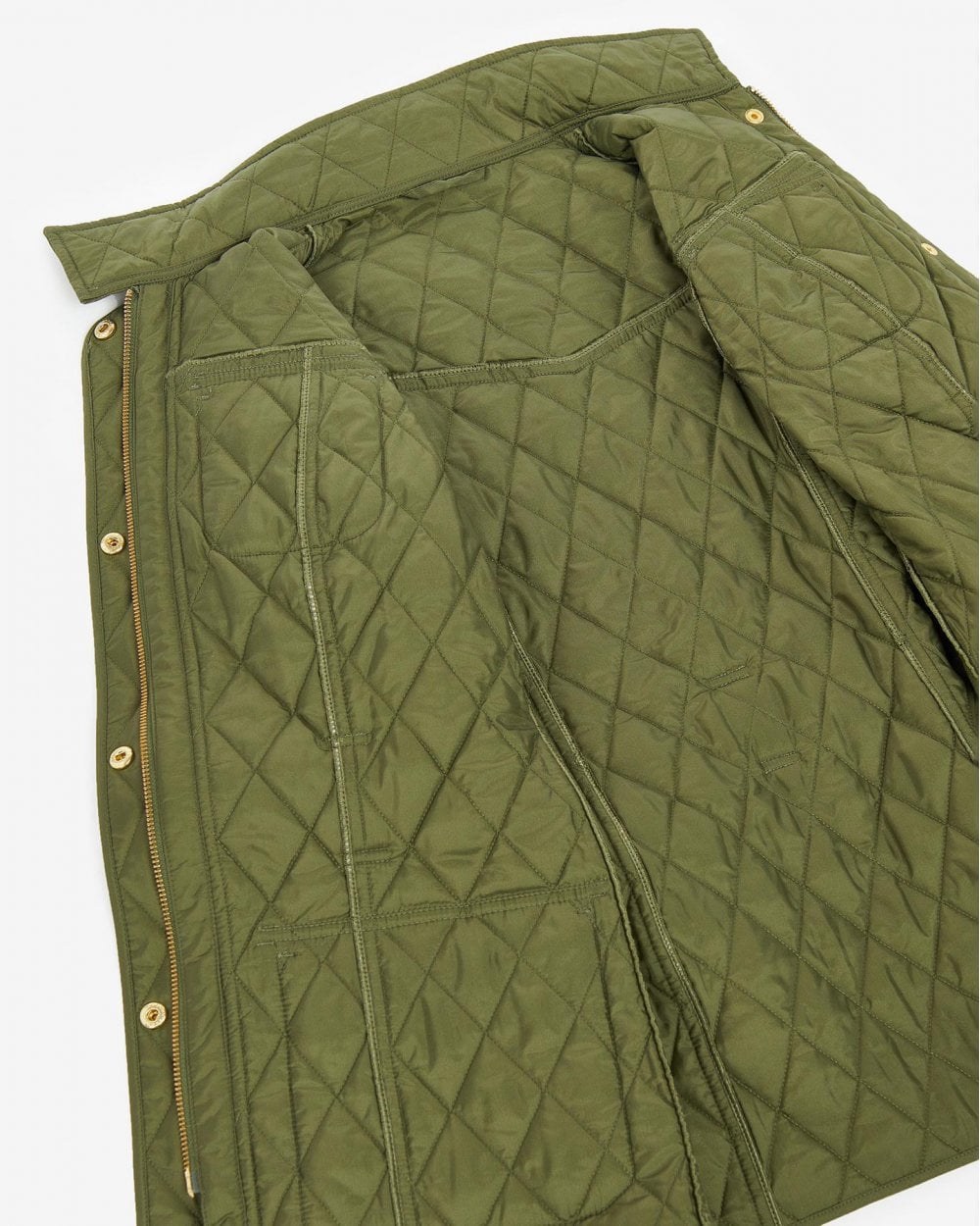 Barbour International Regular Lightweight Womens Quilted Jacket - Midnight Green