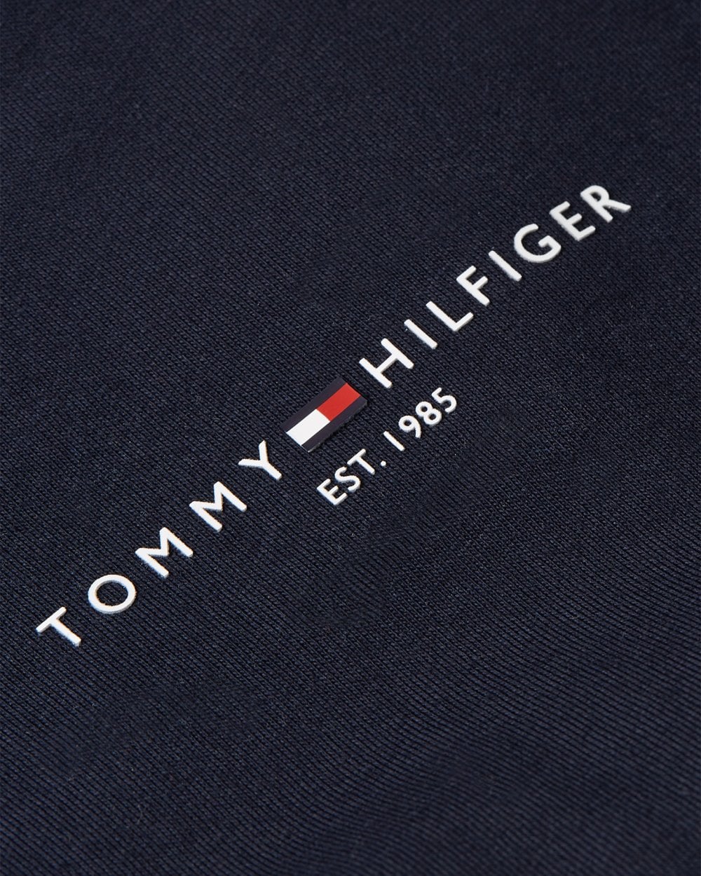 Tommy Hilfiger Tommy Logo Tipped Mens T-Shirt - Desert Sky