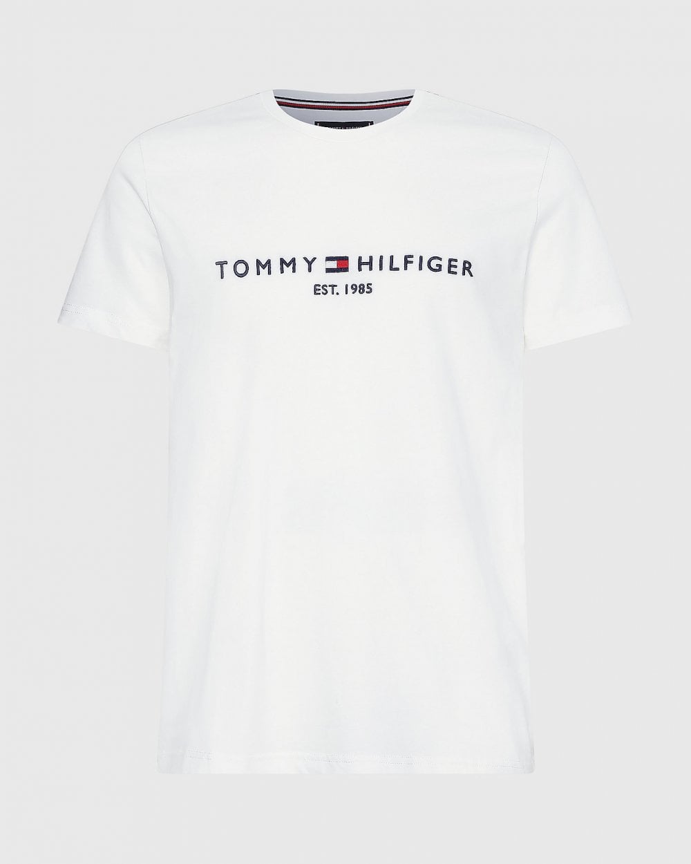 Tommy Hilfiger Mens Core Tommy Logo Tee - Black