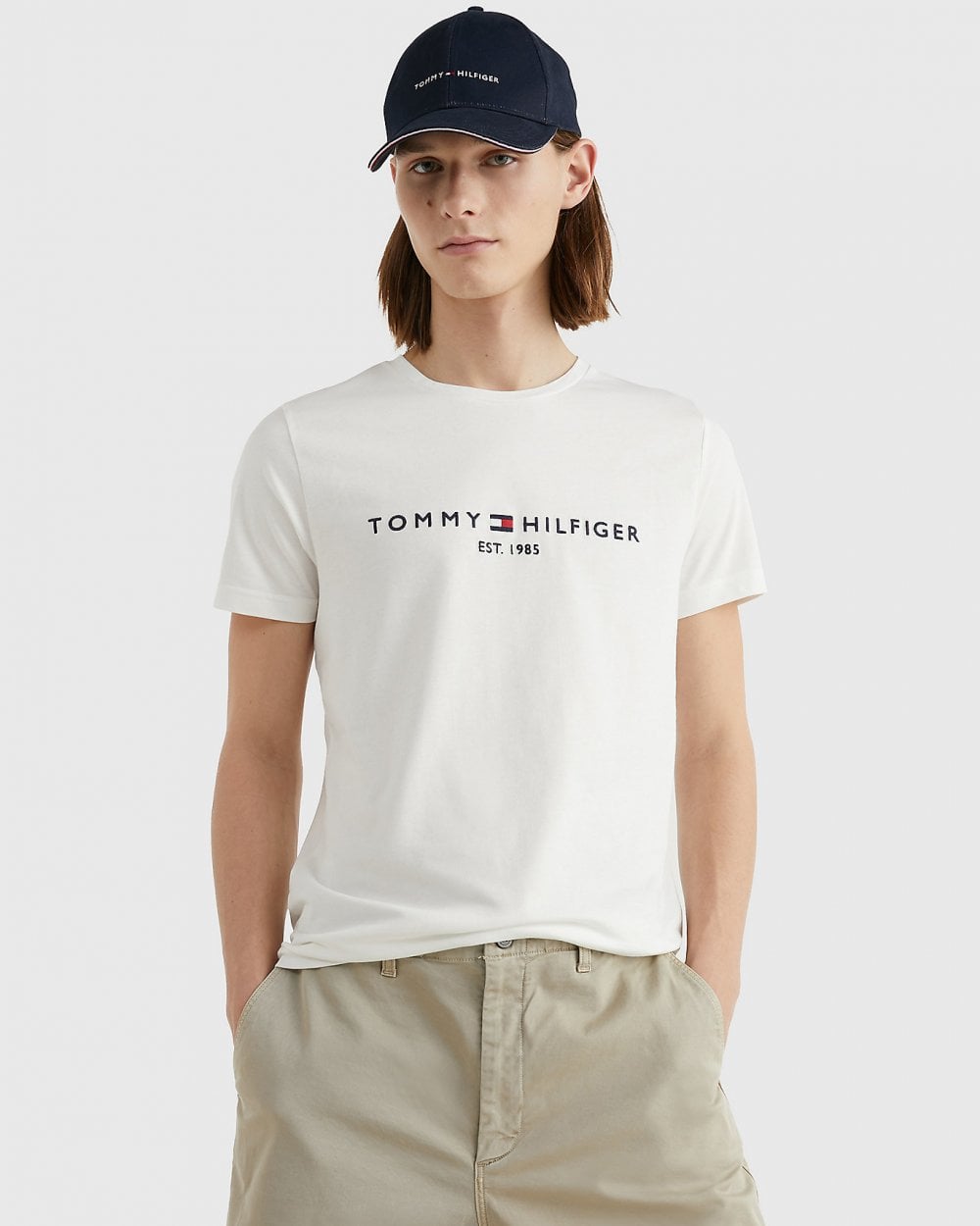 Tommy Hilfiger Mens Core Tommy Logo Tee