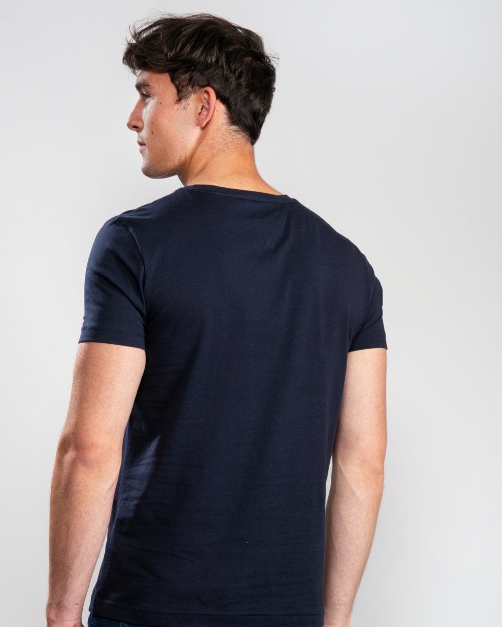Tommy Hilfiger Mens Core Tommy Logo Tee - Sky Captain