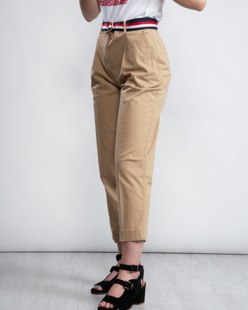 Tommy Hilfiger Th Essential Pleated Womens Chino