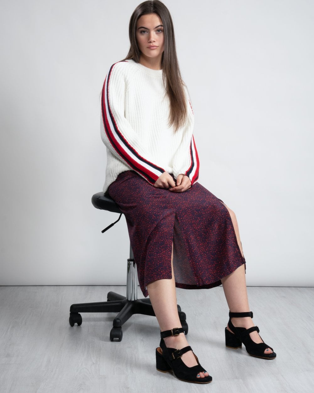 Tommy Hilfiger Kacy Womens Midi Skirt