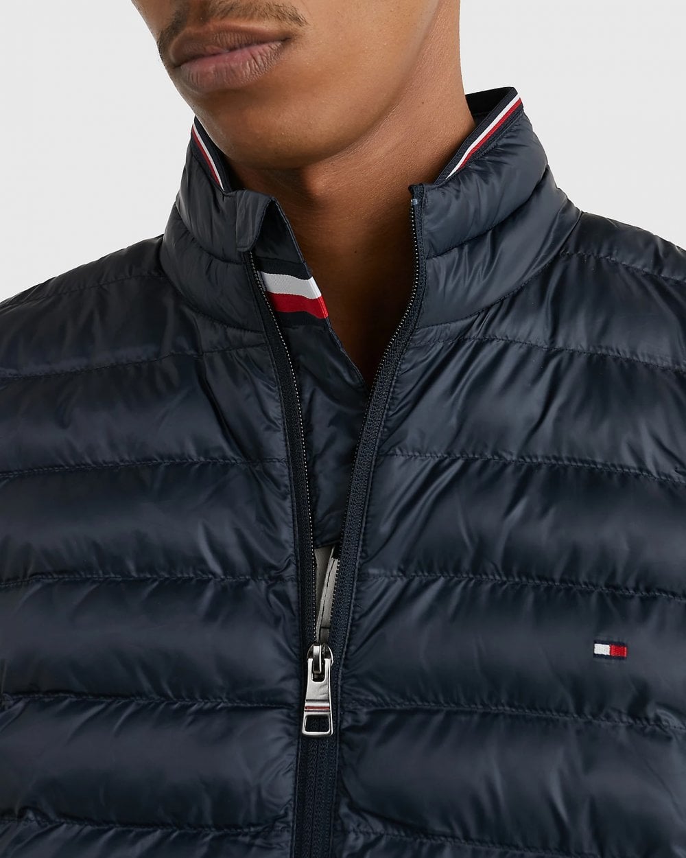 Tommy Hilfiger Core Packable Mens Circular Gilet - Desert Sky