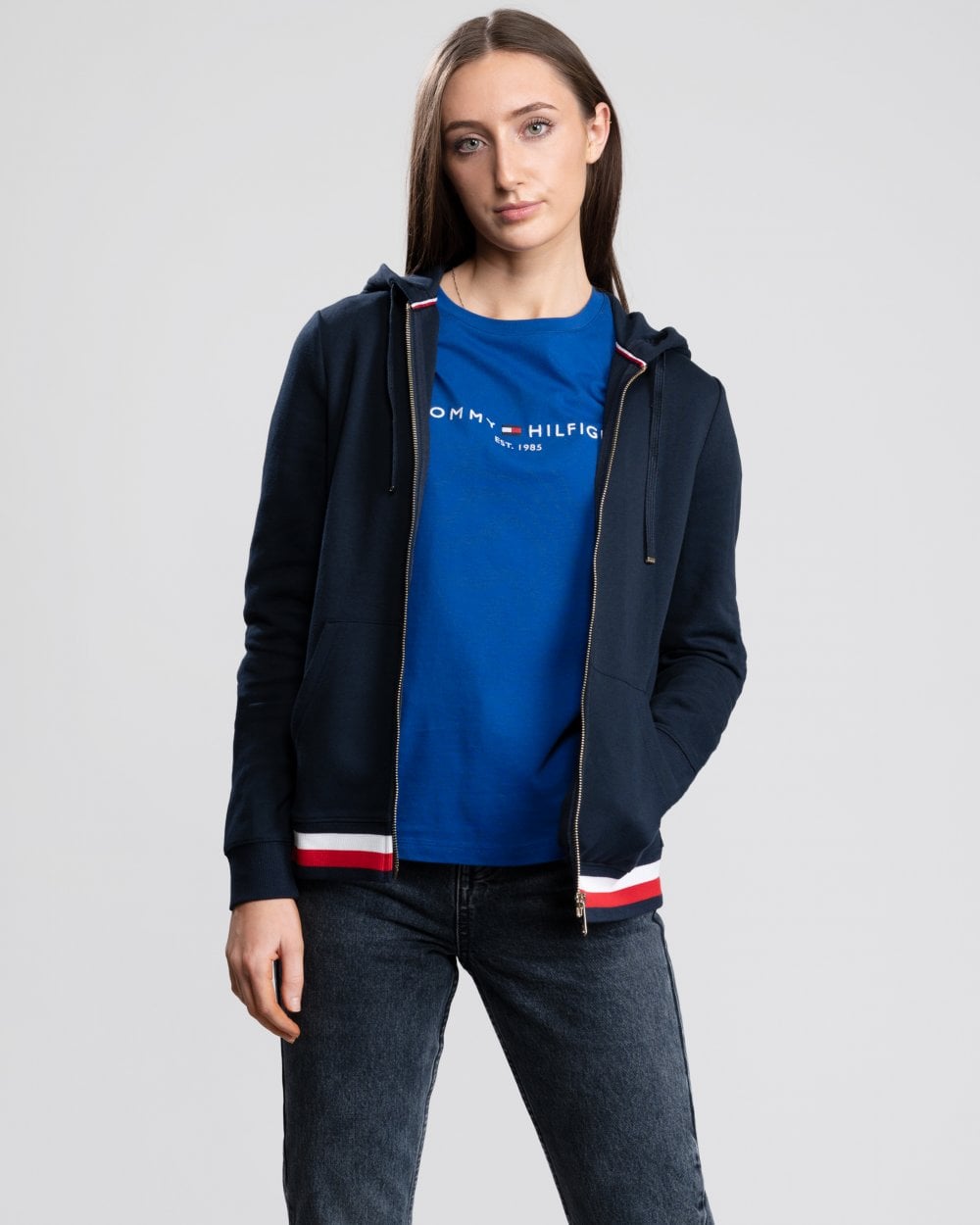 Tommy Hilfiger Heritage Zip-Thru Womens Hoodie