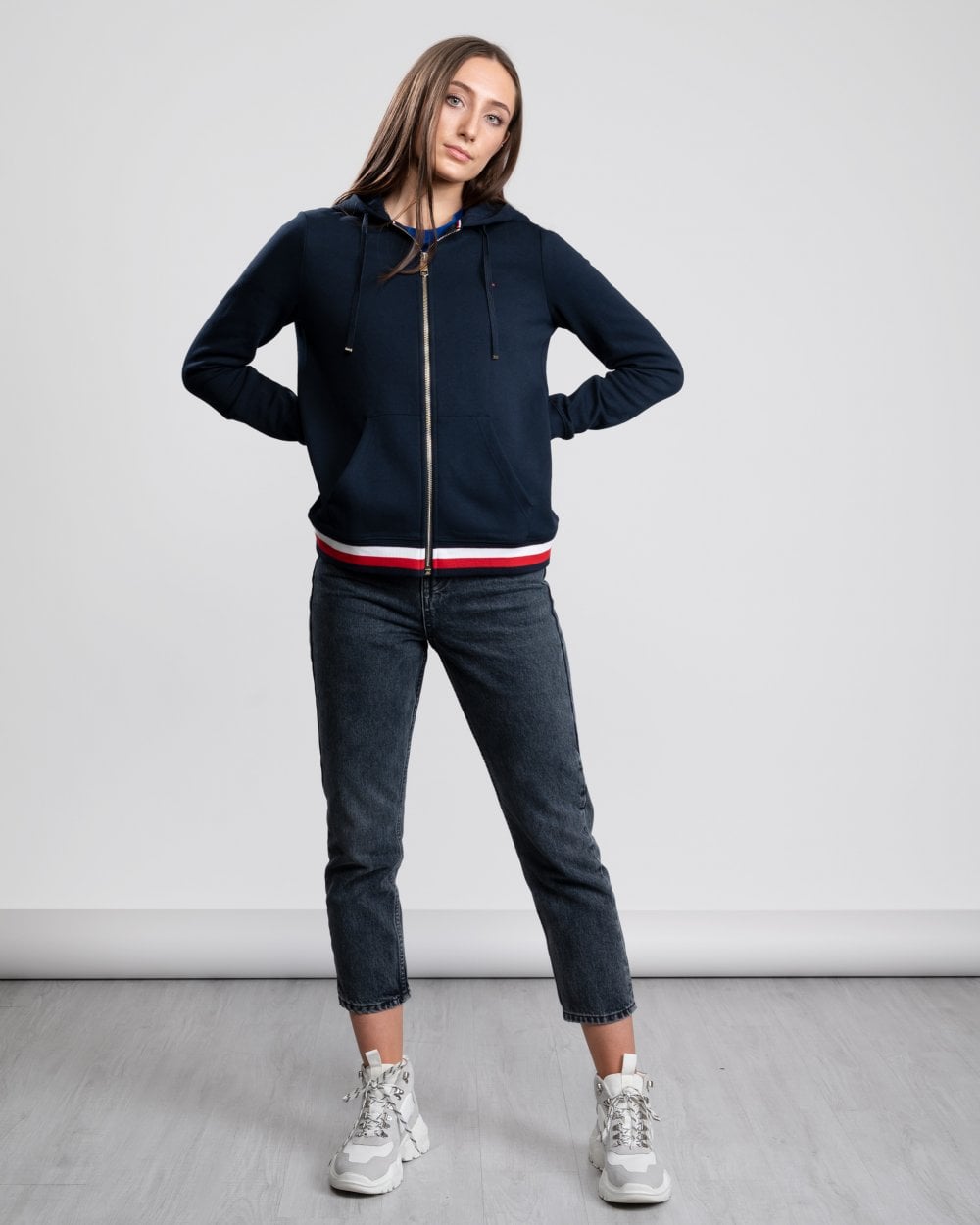 Tommy Hilfiger Heritage Zip-Thru Womens Hoodie