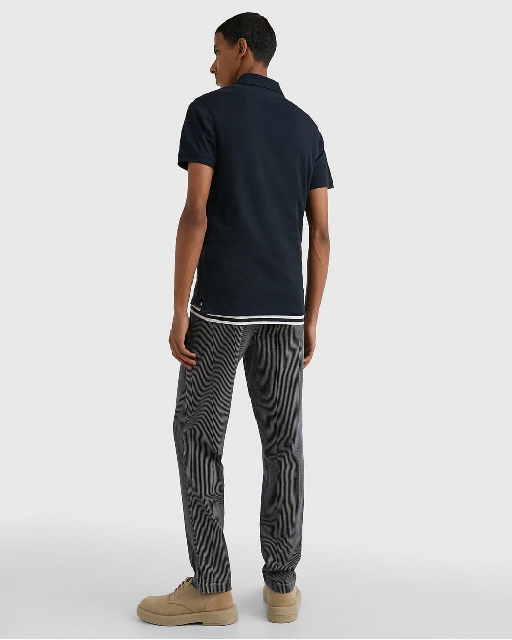 Tommy Hilfiger Core 1985 Slim Mens Polo Shirt - Desert Sky