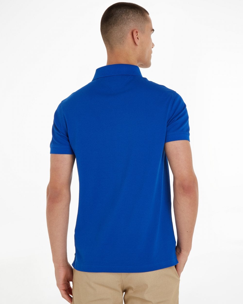 Tommy Hilfiger Core 1985 Slim Mens Polo Shirt - Ultra Blue
