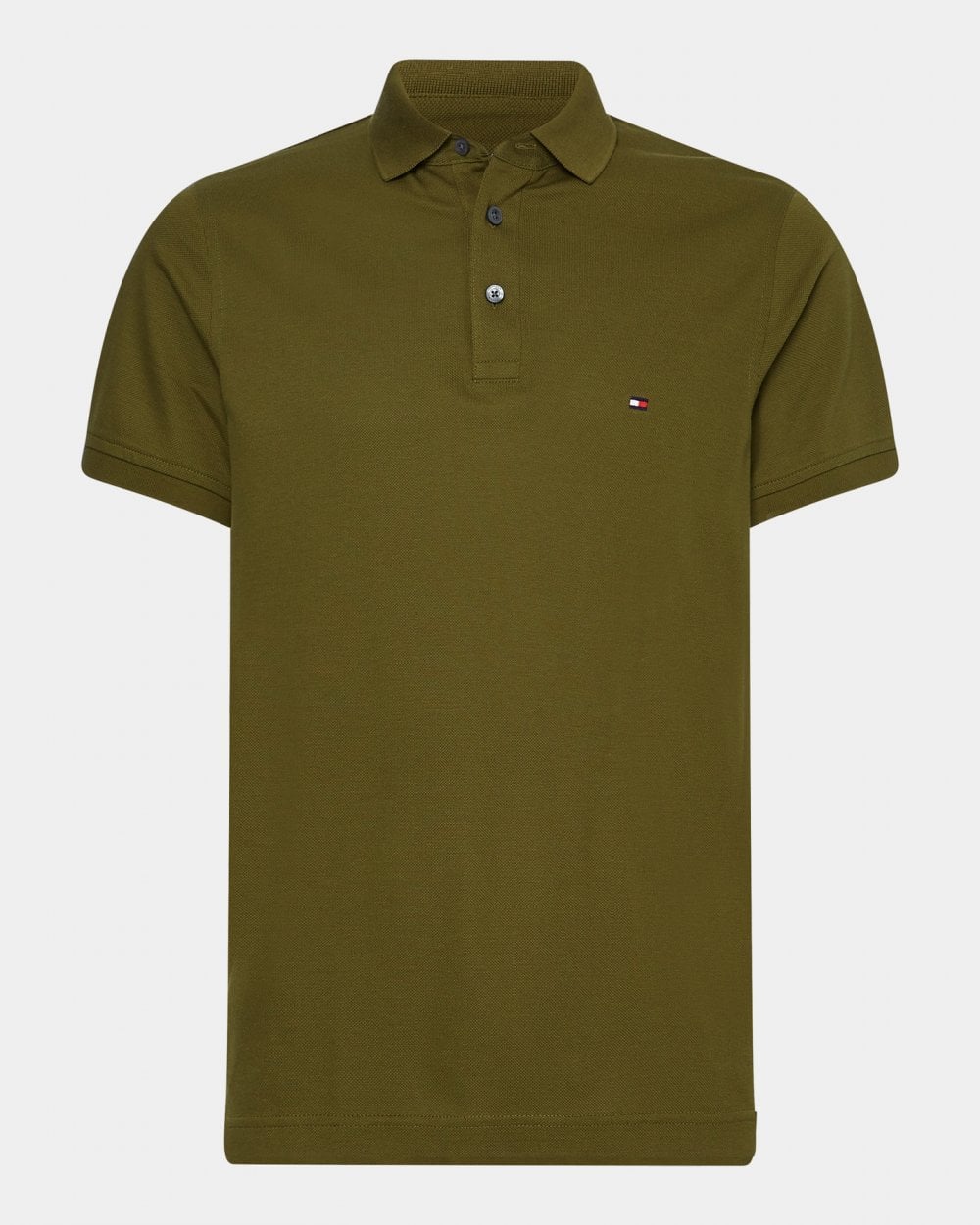 Tommy Hilfiger Core 1985 Slim Mens Polo Shirt - Putting Green