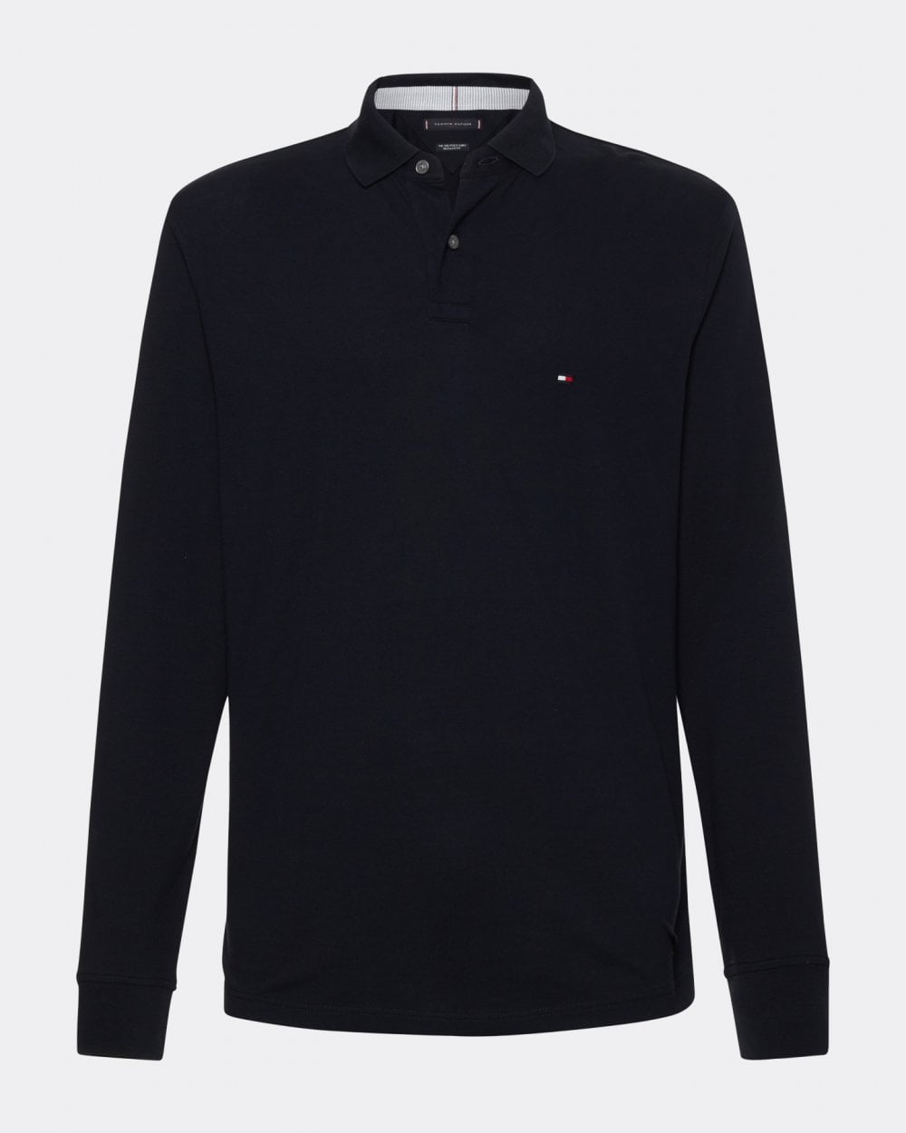 Tommy Hilfiger 1985 Regular Long Sleeve Mens Polo Shirt - Desert Sky