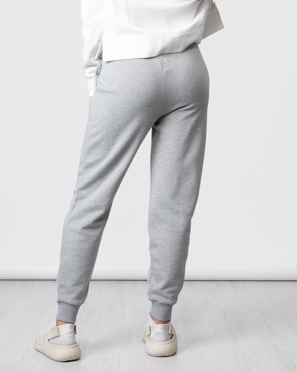 Tommy Hilfiger Relaxed Long Womens Sweatpants - Light Grey Heather