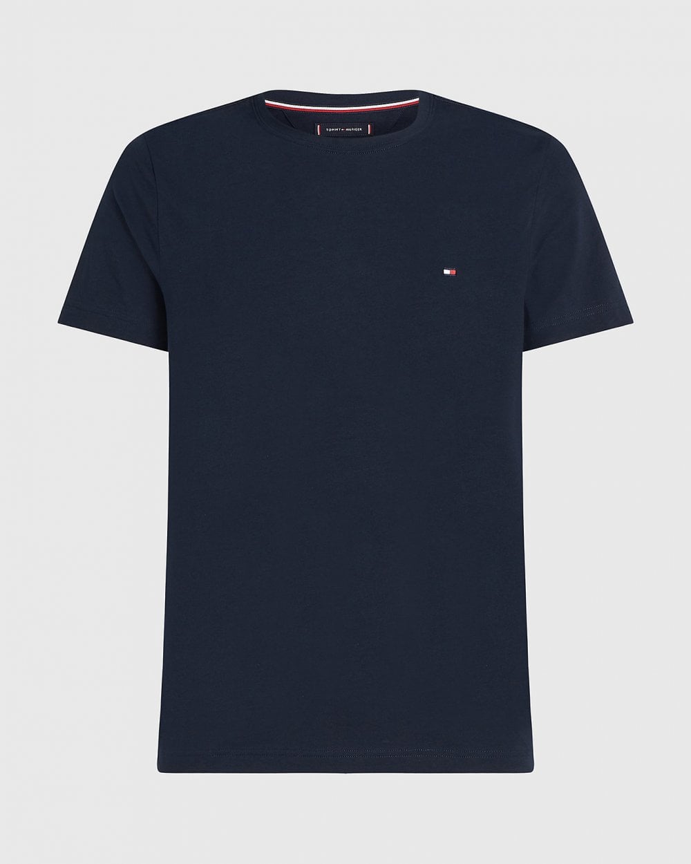 Tommy Hilfiger Core Stretch Mens Slim C-Neck T-Shirt - Desert Sky