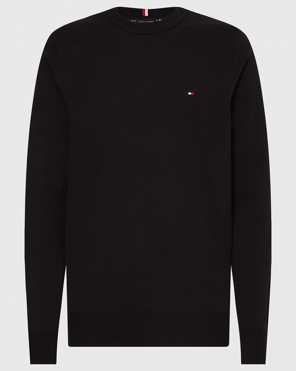 Tommy Hilfiger 1985 Mens Crew Neck Jumper - Black