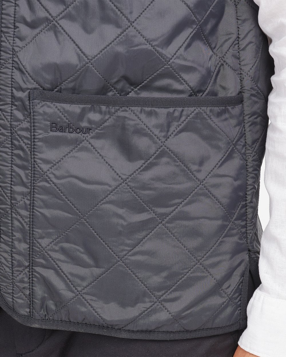 Barbour Polarquilt Mens Waistcoat/Zip-In Liner - Navy