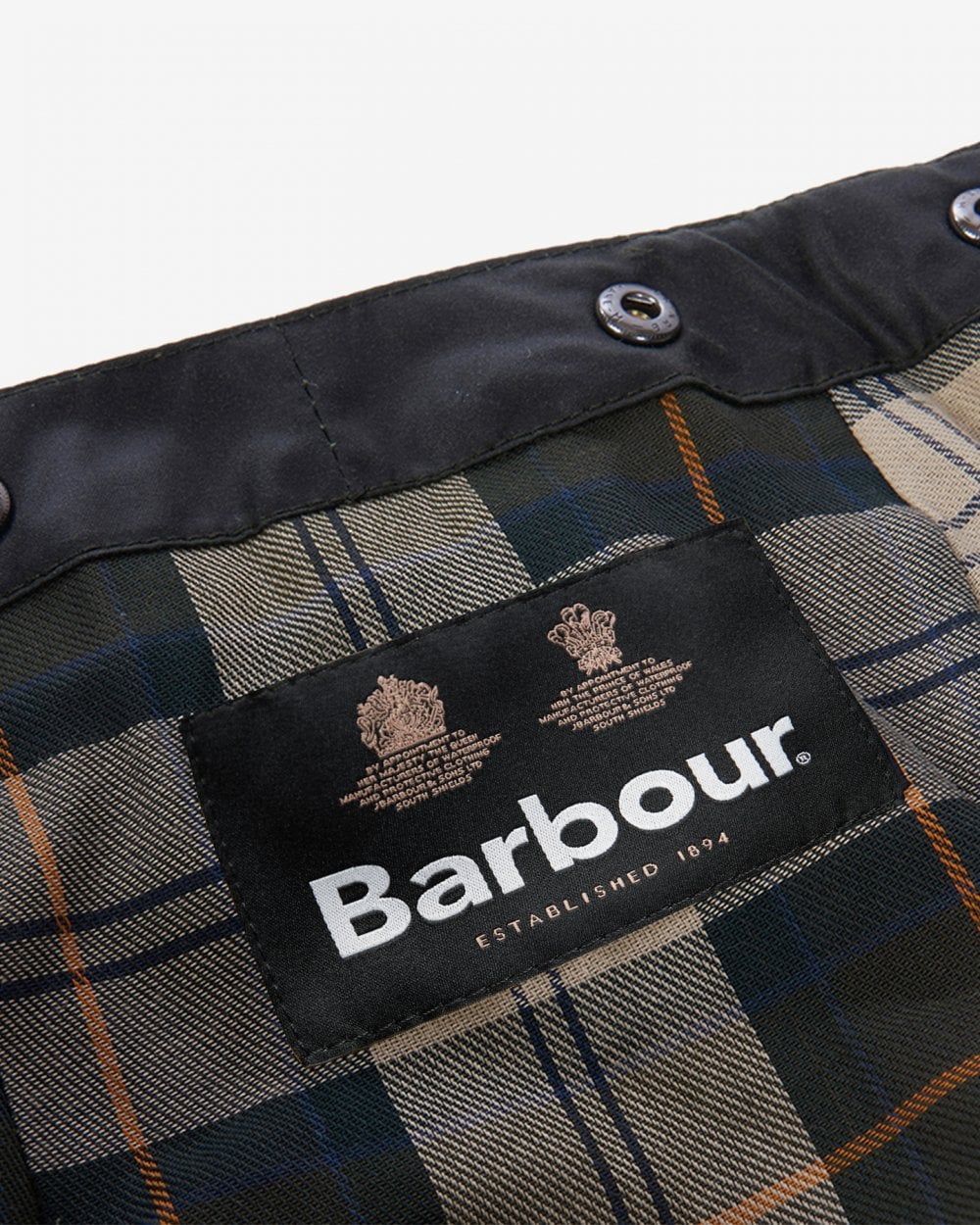 Barbour Wax Cotton Hood - Sage