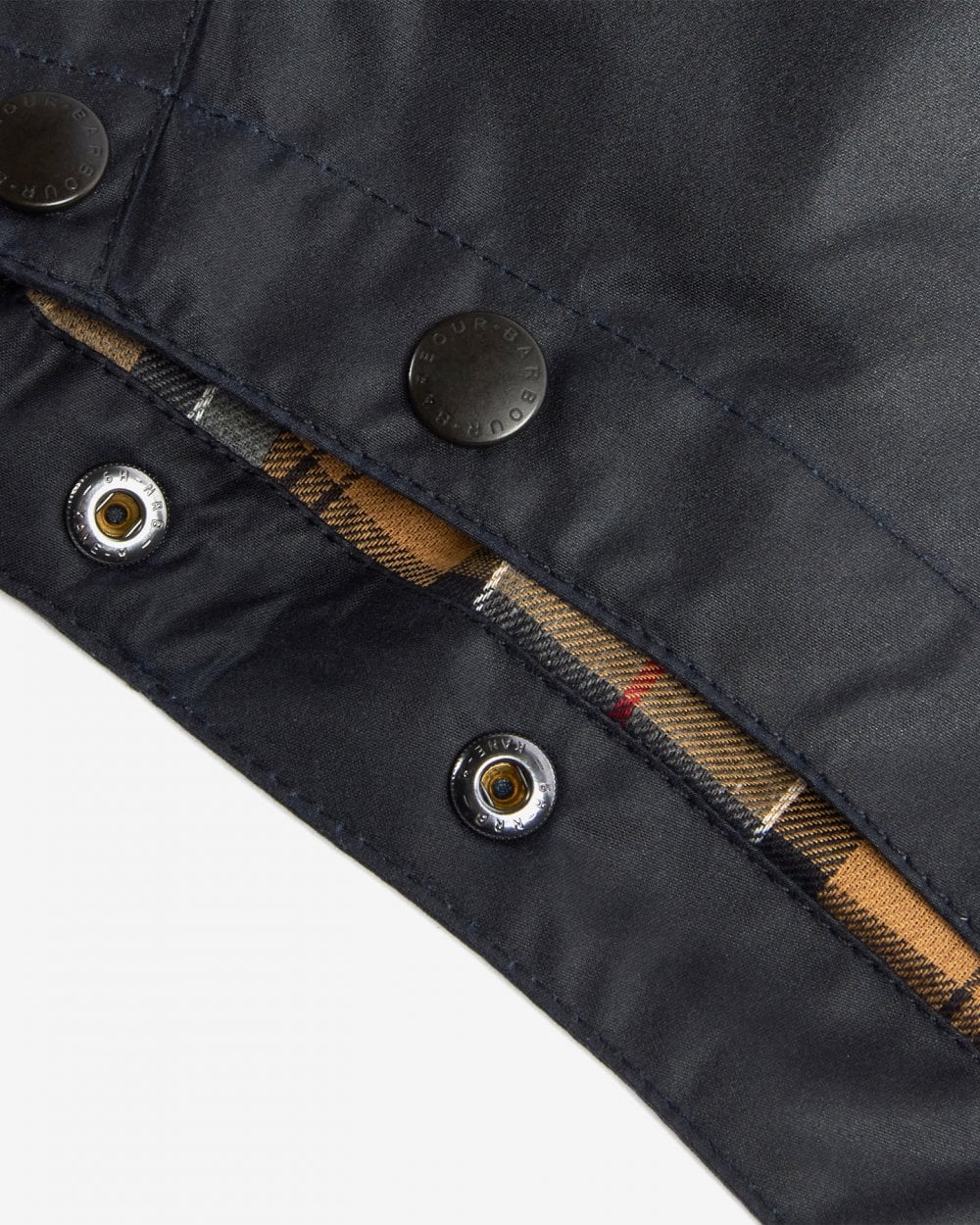 Barbour Wax Cotton Hood - Navy