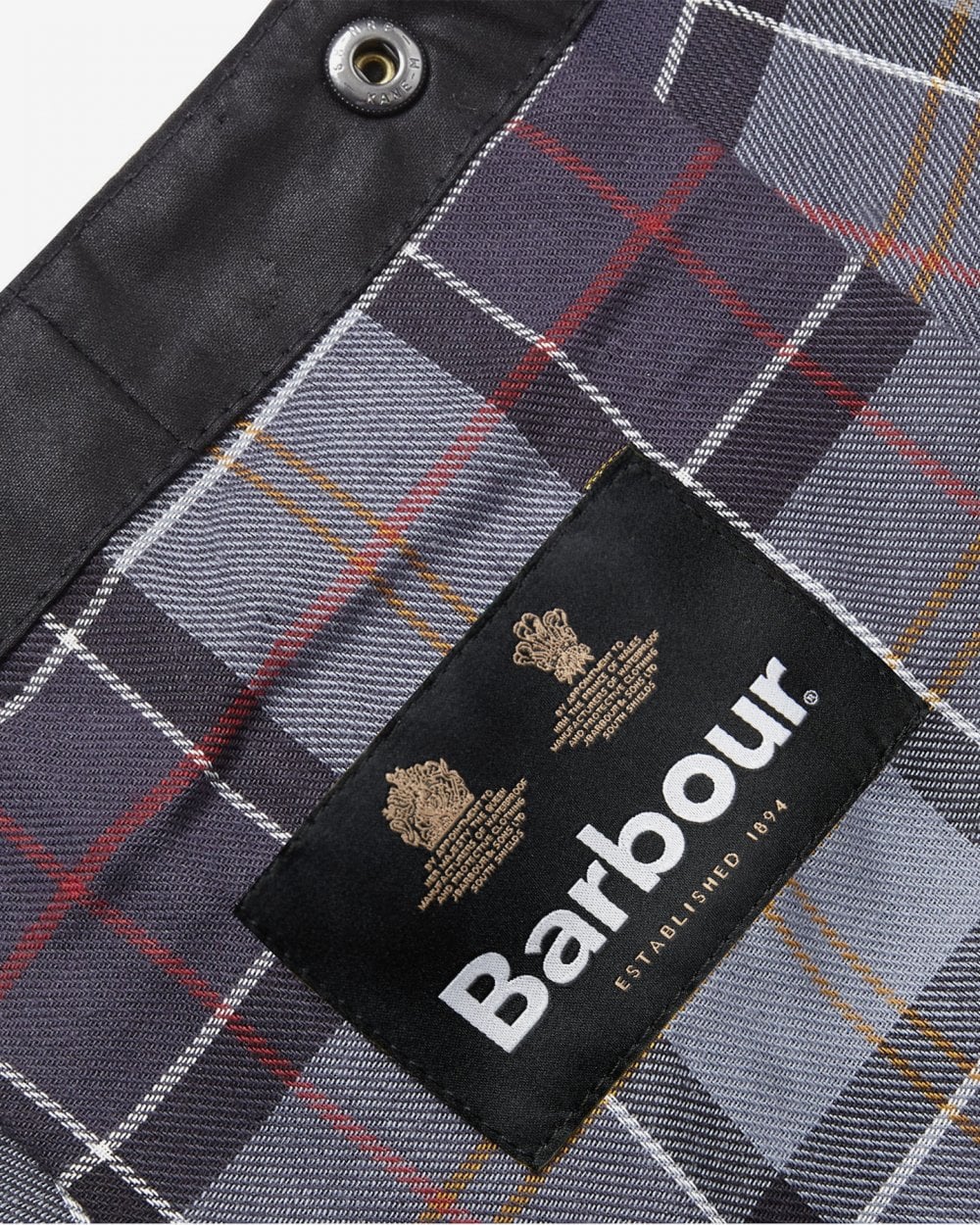 Barbour Wax Cotton Hood - Black