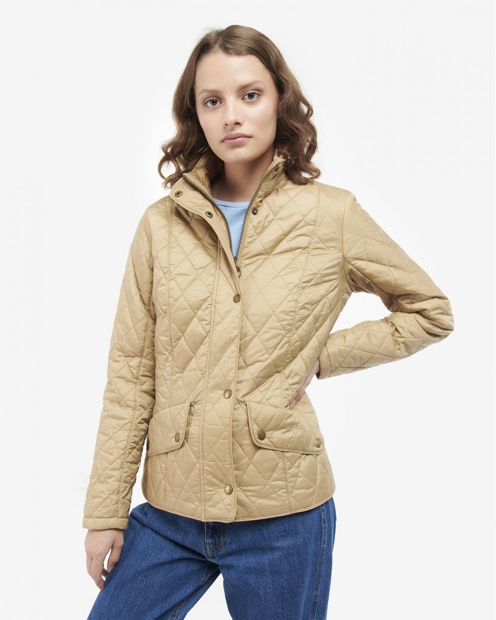 Barbour Flyweight Cavalry Quilted Ladies Jacket